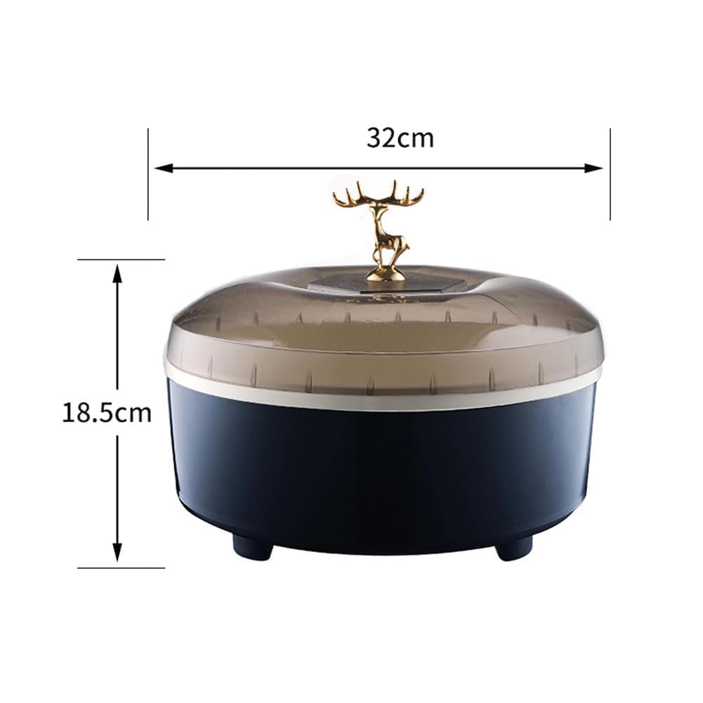 Tanque de fermentación termostático automático con Temperatura y Tiempo Ajustables - Tanque de fermentación de Acero Inoxidable para Pan, Bollos y Yogur