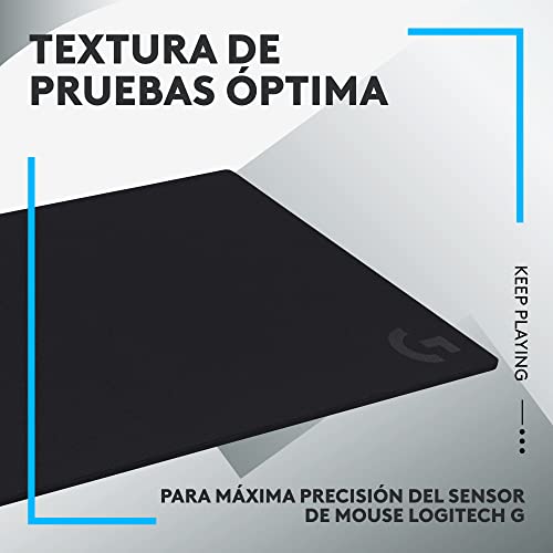 Image of Logitech G740 Large Thick Gaming Mouse Pad, Optimized for Gaming Sensors, Moderate Surface Friction, Non-Slip Mouse Mat, Mac and PC Accessories, 460 x 600 x 5 mm (Pack of 4)