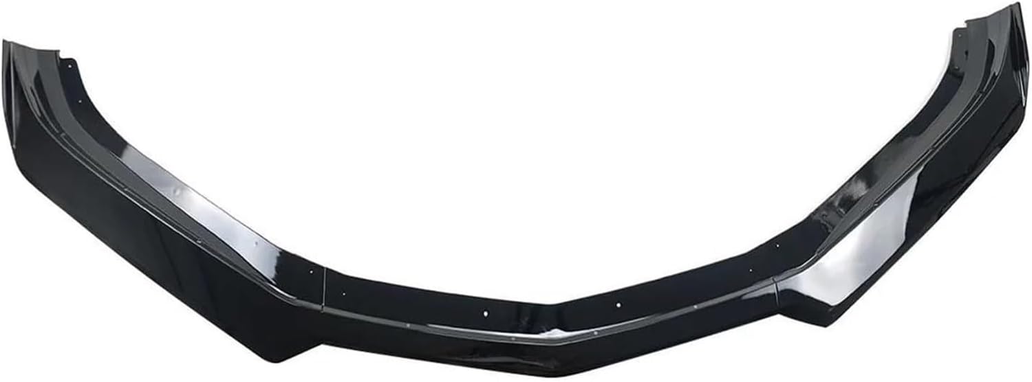 Front Bumper Diffuser For Camaro SS 2016-2024 / LS LT RS 2019-2024 Spoiler Front Bumper Lip Splitter Diffuser(Glossy Black)