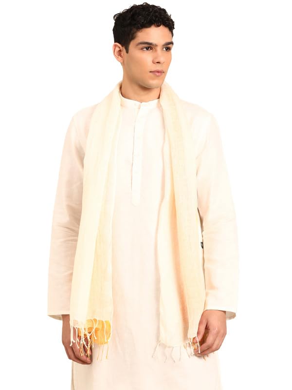 linen club Unisex Linen Stole (SIZE-Onesize)-LCSTOM0014434-picture-35