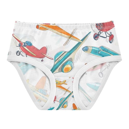 Colorful Airplanes Toddler Girls's Underwear 2T 202c1191