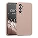 Produktbild kwmobile Hülle kompatibel mit Samsung Galaxy A54 5G Hülle - A54 Case gummiert - Silikon Handyhülle - Schutzhülle Altrosa matt