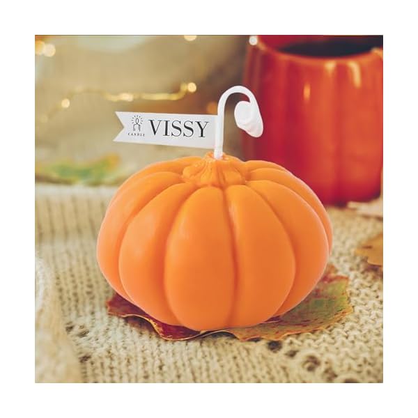 1 pack pumpkin shaped scented candles thanksgiving fall pumpkin soy candle decoration halloween aromatherapy candle for home kitchen table decor halloween party supplies  urban country home decor
