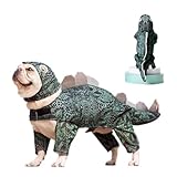 AIYOI 犬 服 ペット コスプレ 龍 恐竜 ゴジラ 被り物 洋服 辰年 年末年始 小型犬 中型犬 インスタ映え 変身 SNS 秋 ハロウィン 二足 仮装 コスチューム 面白い 変身グッズ 写真撮影 コスプレパーティー 着脱便利 マジックテープ 可愛い 2023 (XL)