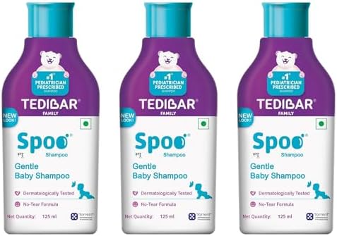 Curatio Baby Spoo Shampoo 125ml (Pack of 3)