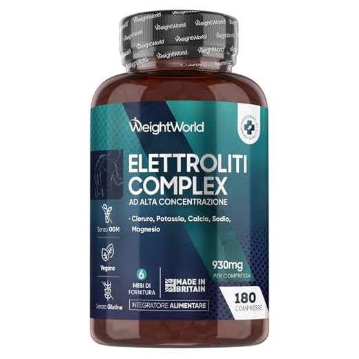 Elettroliti Sali Minerali 180 Compresse