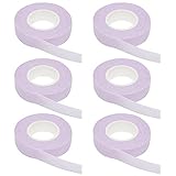 ACTROL 6 Rolls Eyelashes Tape Adhesive Fabric Tape for Eyelashes Extension Fabric Supply Breathable Tape Under Eye Individual Eye Lashes Tools(Purple)