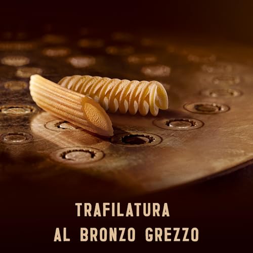 Barilla Pasta Al Bronzo Spaghetti 100% Grano Italiano, Pasta Trafilata Al Bronzo con Lavorazione al Bronzo Grezzo, Ruvidità Intensa, Formato Spesso e Corposo, Alta Tenuta di Sugo e Cottura, 500 g - Immagine 5
