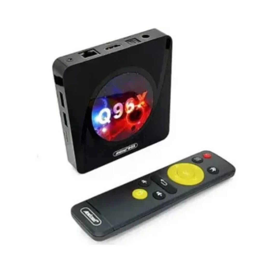 Q96X 8K UHD Android TV Box - 4GB RAM 64GB ROM, Dual Band WiFi 6 & BT