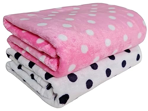 Image of BRANDONN Baby Blankets New Born Combo Pack of Crib Sheet Wrap for Baby Boys and Baby Girls Pack of 2 Pcs