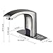 HALO Automatic Commercial Sensor Grifo Touchless Bathroom Faucet with Hole Cover Deck Plate Motion Activated Hands Free Vessel Sink Robinet Brushed Nickel