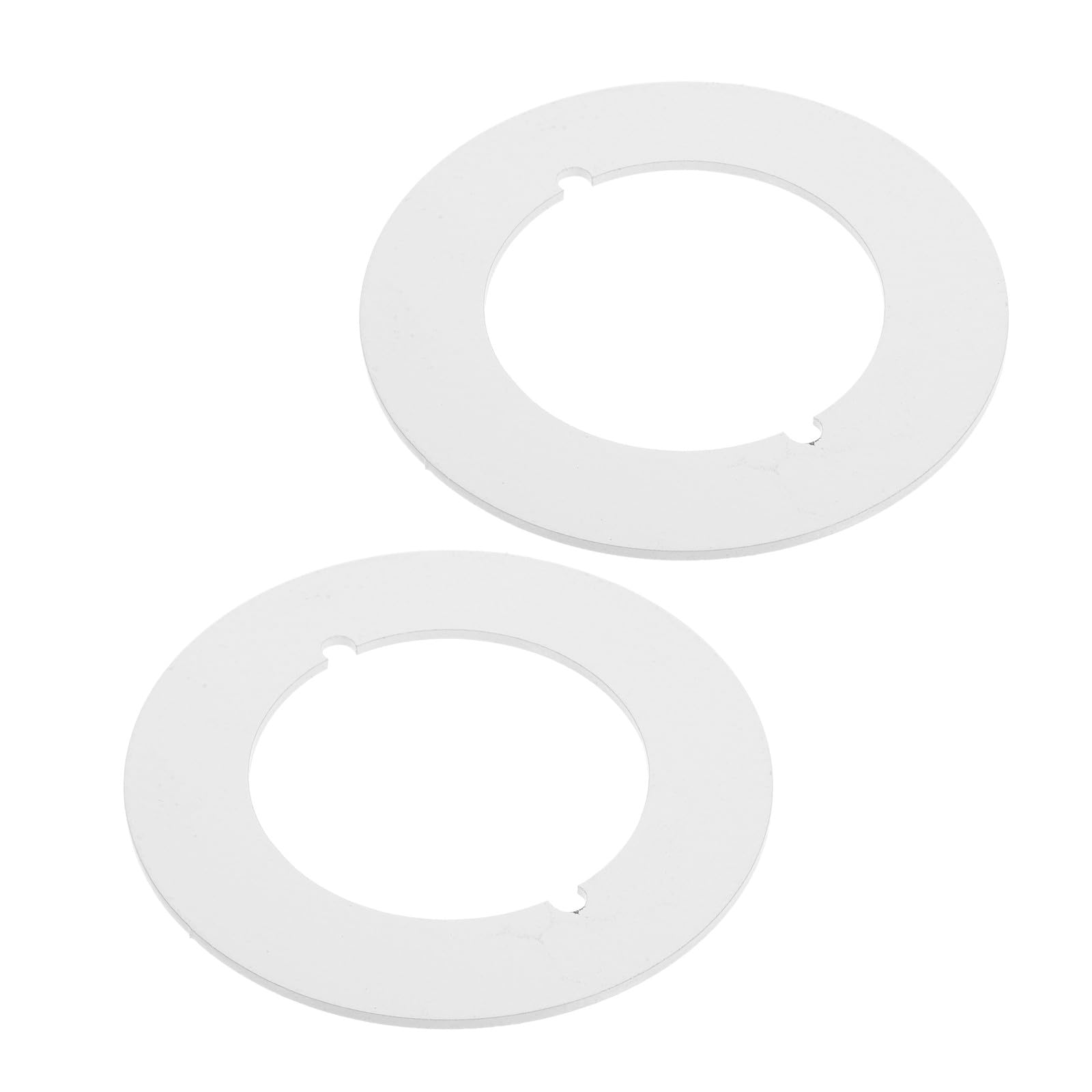 Placa de reparación autoadhesiva blanca para rellenar espacios y estabilizar pomos 1