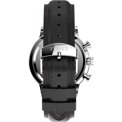 TIMEX Leather Men White Analog Dial Watch- Tw2U88100Uj - Image 3