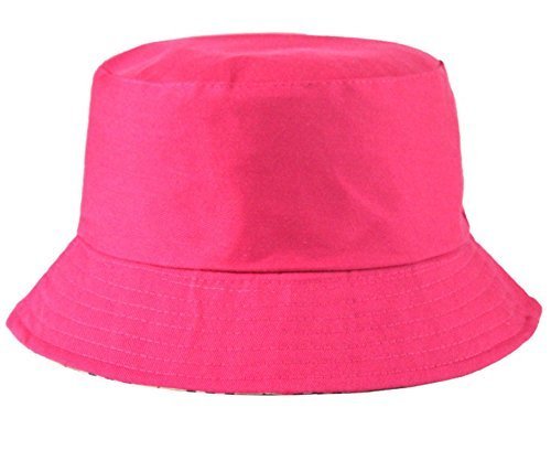 Unisex Cotton Bucket Hat - One Size Fits Most, Multiple Fun Designs, Perfect For Beach, Festivals & Summer