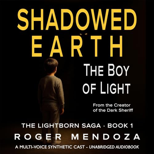 Diseño de la portada del título Shadowed Earth