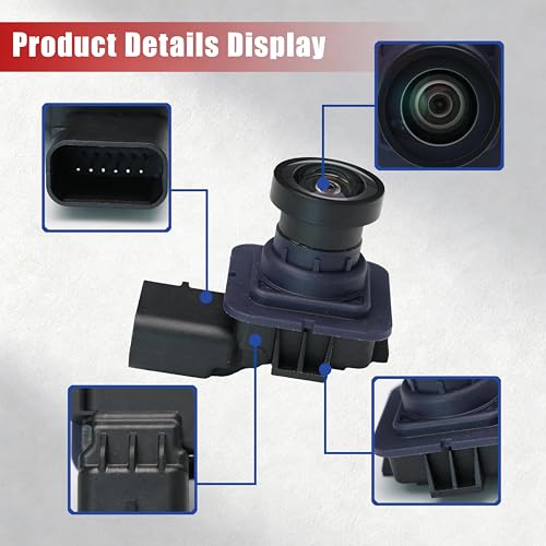 Image of No. DS7Z-19G490-A Rear View Backup Reverse Parking Camera /Rear View Camera | Compatible with Ford Fusion 2013-2016 Park Assist Reverse Camera Replace OE# ES7T-19G490-AA ES7Z-19G490-A E1GT-19G490-BB
