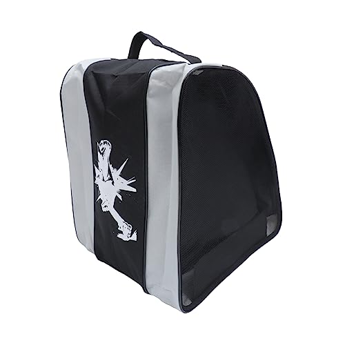 VANZACK Roller Skates Handbag Boys and Girls' Ice Skating Bag Stylish Triangle Shape Easy to Use and Store
