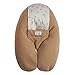 Tinéo - Cuscino per gravidanza - Cuscino per allattamento multifunzione multirelax Spugna - sfoderabile - Made in France - 78 cm x 44 cm (nocciola/alberi) immagine