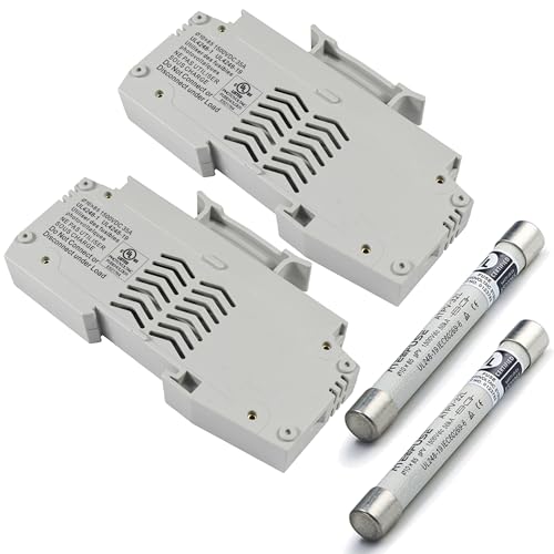 Porte-fusible solaire 1500V HQRP ATPV-63LD avec fusibles 20A pour protection photovoltaïque