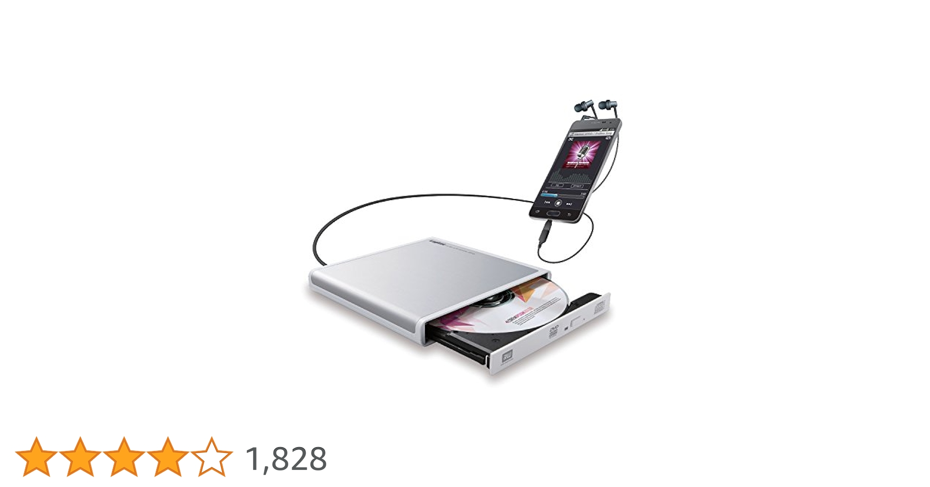 ロジテック スマホでCD ワイヤレスCDドライブ LDR-PS5GWU3RWH Amazon.co.jp: ロジテック 音楽CD取り込みドライブ WiFi 5Ghz