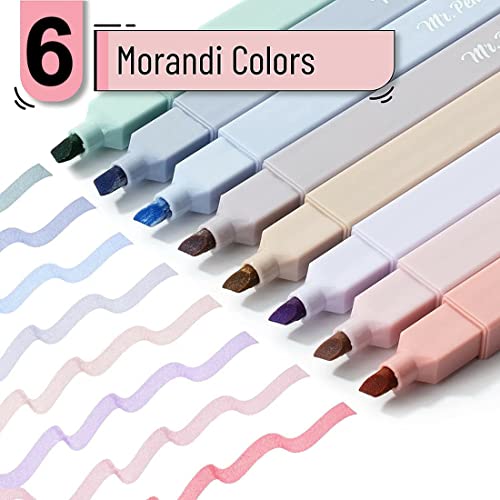 Penny Wise® | Modern Pastel Aesthetic Bible Highlighters Set of 12 Pens | Light Shades Bleed Free.