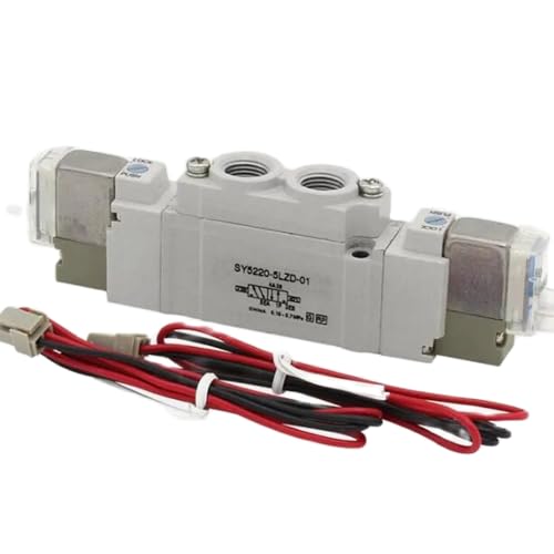 Électrovanne SY5220-6LZD-C8 compacte et robuste à raccord ø8 DC12V - 6