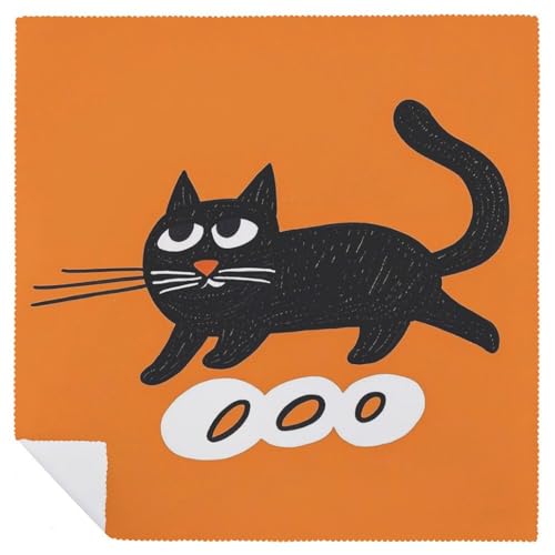 Servilletas de Tela Black Cat Pack 4 Floral Cuadrada miniatura 6