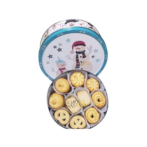 Danish Butter Cookies in Festive Tins thumbnail