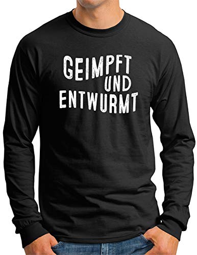 T-shirt à manches longues OM3 homme noir XX-Large, le cadeau humoristique parfait
