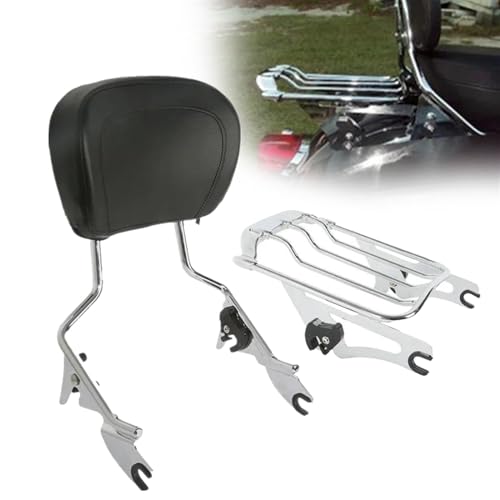 Porte-Bagages et Sissy Bar Amovible : Maximisez le Confort de Votre Street Glide