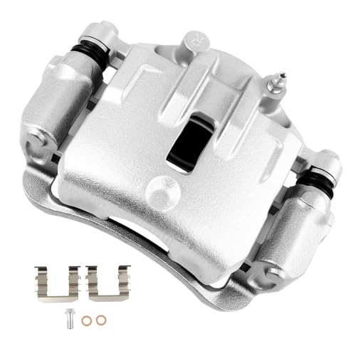 Image of cciyu Front Right Brake Caliper Assembly w /Bracket 19B3555 2007 2008 2009 2010 2011 2012 For Kia For Rondo