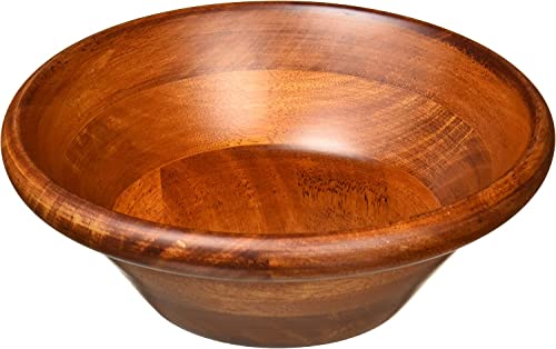 Lipper International Cherry Finished Salad Bowl, Small, 7
