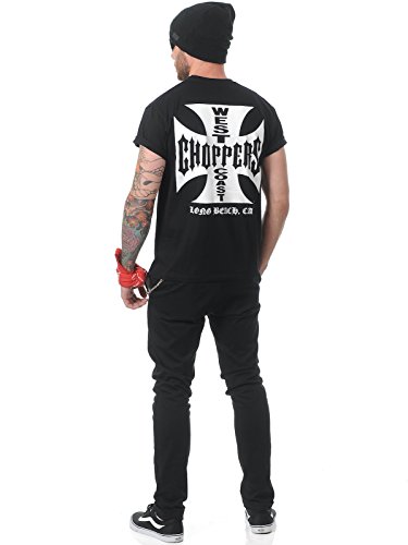 WEST COAST CHOPPERS OG Classic Men's T-Shirt Black Biker Rockwear