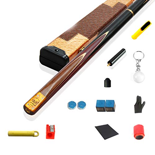 006 DOOST Snooker purple core billiard cue 145cm, tip 10mm, with 15cm extension rod and 3/4 tube barrel set/high-grade flannel box set