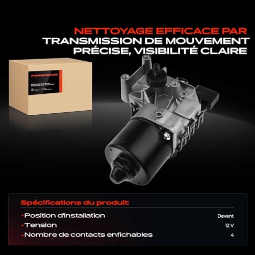 Moteur d'essuie-glace robuste compatible avec Beetle Cabriolet