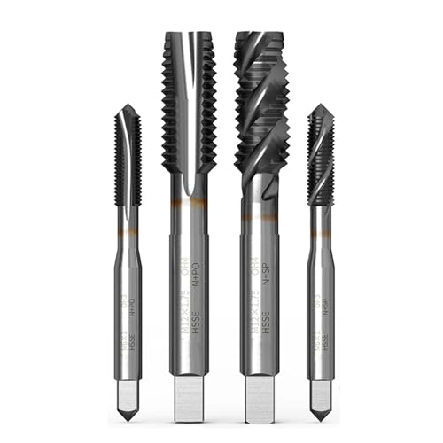 Taraud à spirale M35 cobalt foret taraudeur à revêtement pvd pour usinage intensif