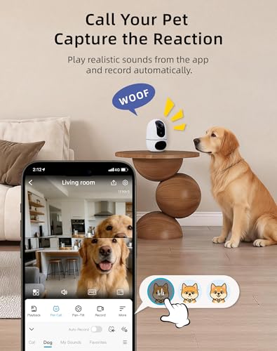 WiFi Pet Camera with Laser Toy