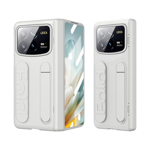 Coque Xiaomi Mix Fold 4 blanche avec support et protection d'écran intégrale
