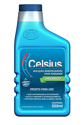 Fluido Para Radiador Celsius - Pronto Para Uso - Azul Stp/Celsius 0.5L