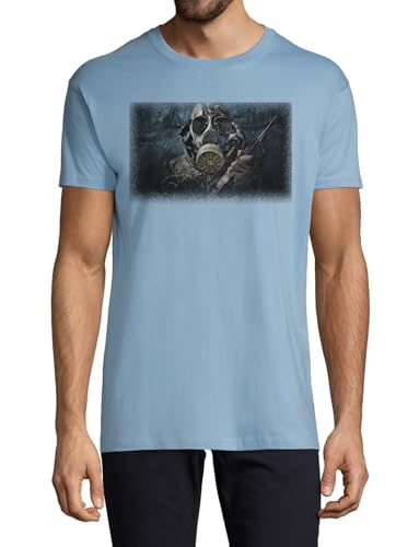 T-shirt homme postapocalyptique en coton pour vos sorties urbaines