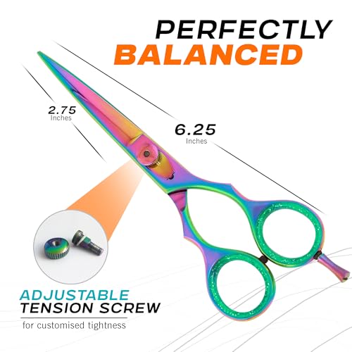 Variante de Katx tijera corta pelo 6,5 pulgadas Multicolor