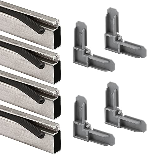 Image of Prime-Line PL 7803 Screen Frame Kit, 5 /16 In. x 3 /4 In. x 36 In., Aluminum, Mill Finish (1 Kit)