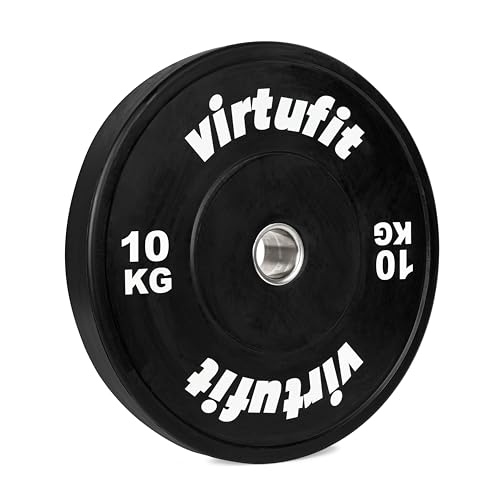 VirtuFit Bumper Plate - Disques Olympiques en Caoutchouc - 50 mm - 5 kg a 25 kg (20, Kilogrammes)