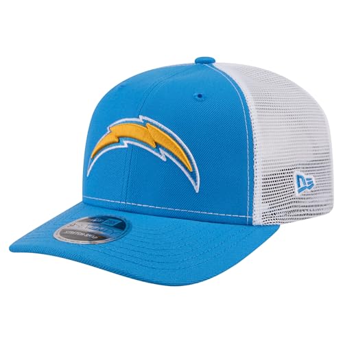 New Era Mens Powder Blue Los Angeles Chargers 9SEVENTY Trucker Adjustable Hat