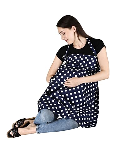Image of Switchon Feeding Apron Cover Maternity Cover 100% Cotton Maternity Breastfeeding Multipurpose for Mothers