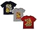 Disney The Lion Guard Little Boys 3 Pack Character Print Tops (4T)
