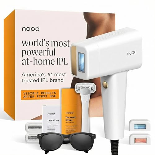 Nood™ Flasher Pro Kit | IPL Laser Hair Removal Device with Pre/Post Care