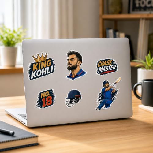 Image of Zesta Aesthetic Stickers for Laptop /Waterproof Anime Decal for Books /Vinyl Sticker for Fridge /Easy to Use Korean Car Sticker Kawaii Cute Stickers (Cricket)