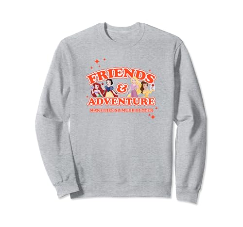 Sweatshirt Disney Princesses Friends & Adventure pour un style décontracté