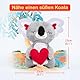 Avenir 6301618 DIY Nähset, Sewing Koala, Bastelset für Kinder, Kreativ-Set, ab 6 Jahren